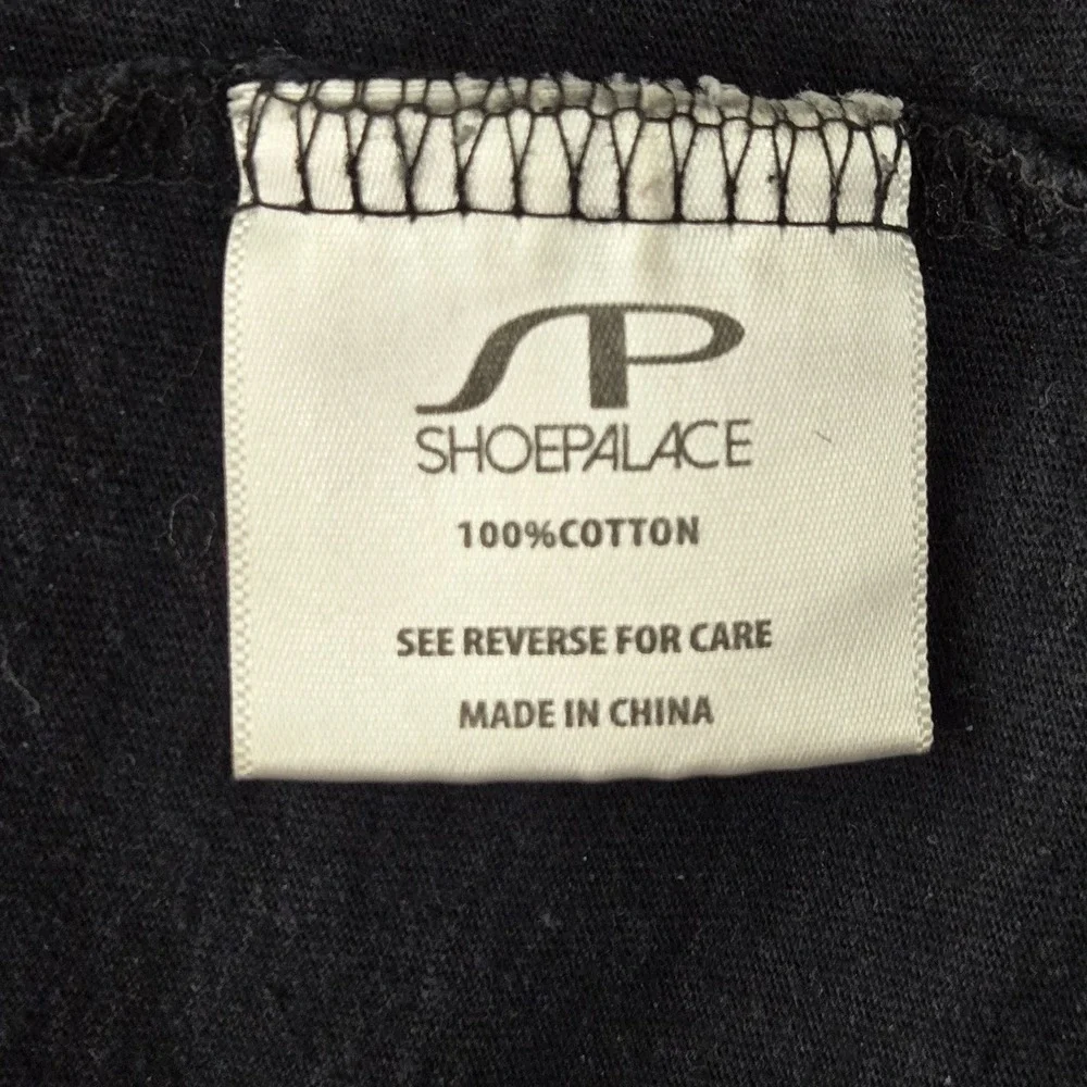 Shoe Palace Men Shirt M Black Graphic Bob Marley Logo Short Sleeve READ